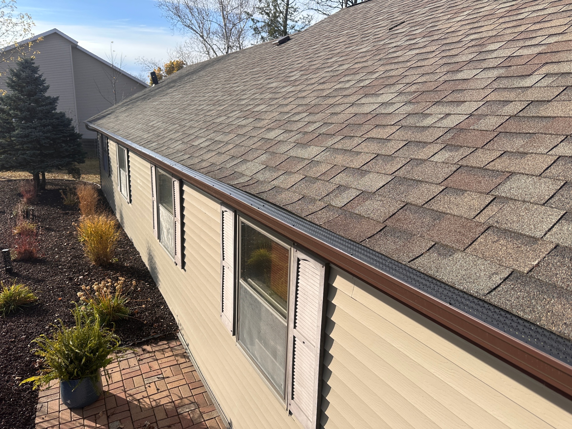 Leaf Guards project in Nowthen, MN