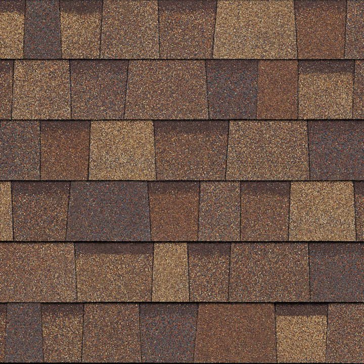 Desert Rose shingle swatch — Owens Corning Duration