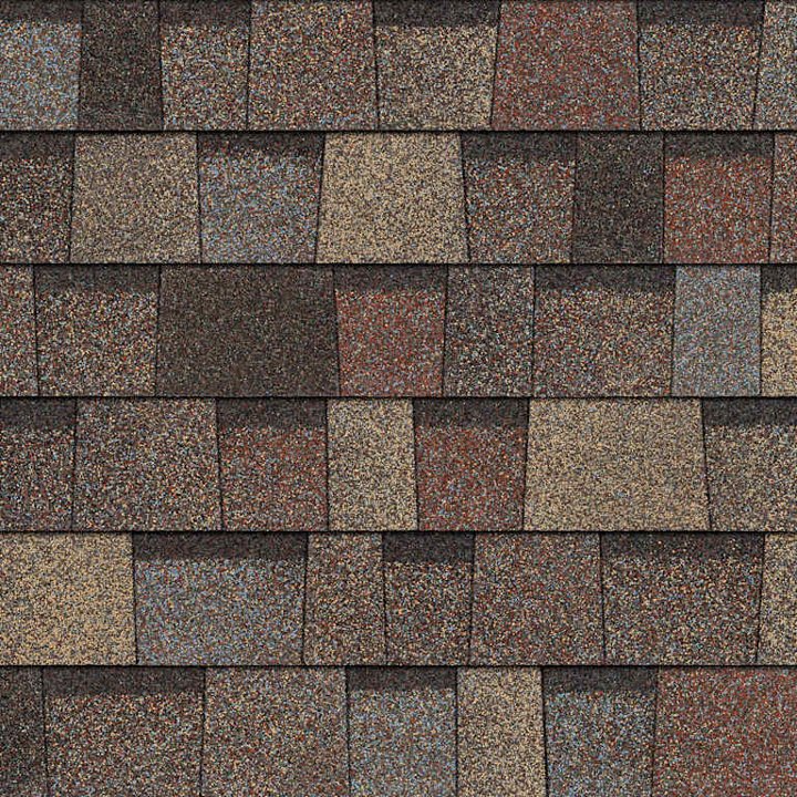 Summer Harvest shingle swatch — Owens Corning Duration Designer