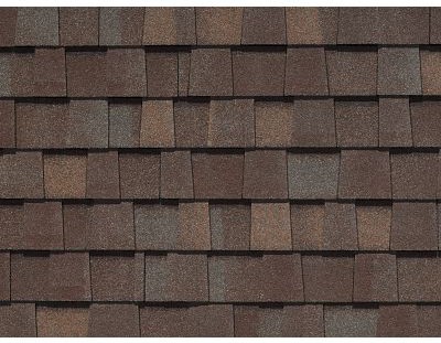 Prairie Wood shingle swatch — CertainTeed Landmark Pro