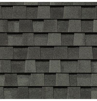 Granite Gray shingle swatch — CertainTeed Landmark Pro