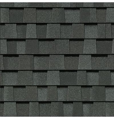 Pewter shingle swatch — CertainTeed Landmark Pro