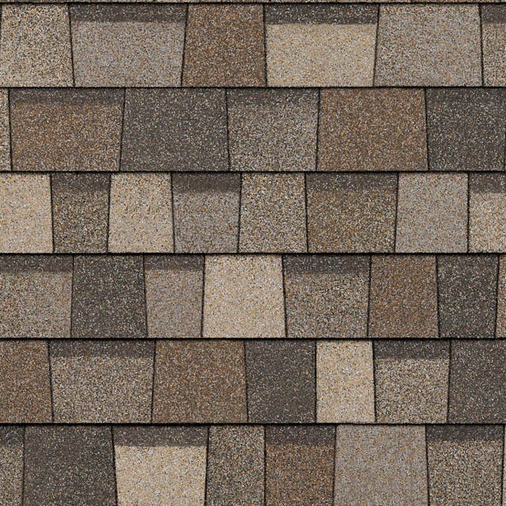 Sand Dune shingle swatch — Owens Corning Duration Designer