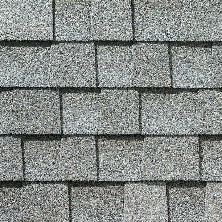 Fox Hollow Gray shingle swatch — GAF Timberline HDZ