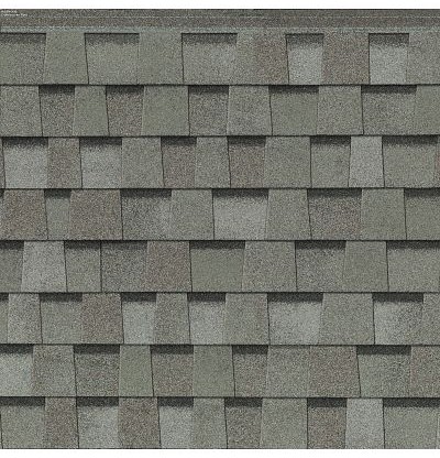 Cobblestone Gray shingle swatch — CertainTeed Landmark Pro