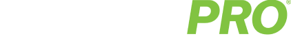 LeafBlaster Pro logo — contractor-installed stainless steel micro-mesh gutter protection