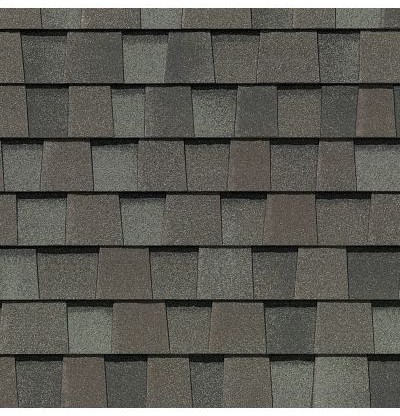 Georgetown Gray shingle swatch — CertainTeed Landmark Pro