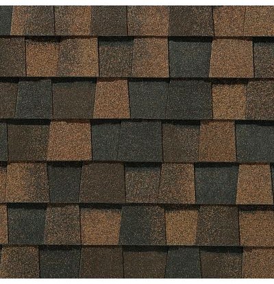Burnt Sienna shingle swatch — CertainTeed Landmark Pro