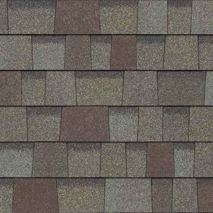 Driftwood shingle swatch — Owens Corning Duration