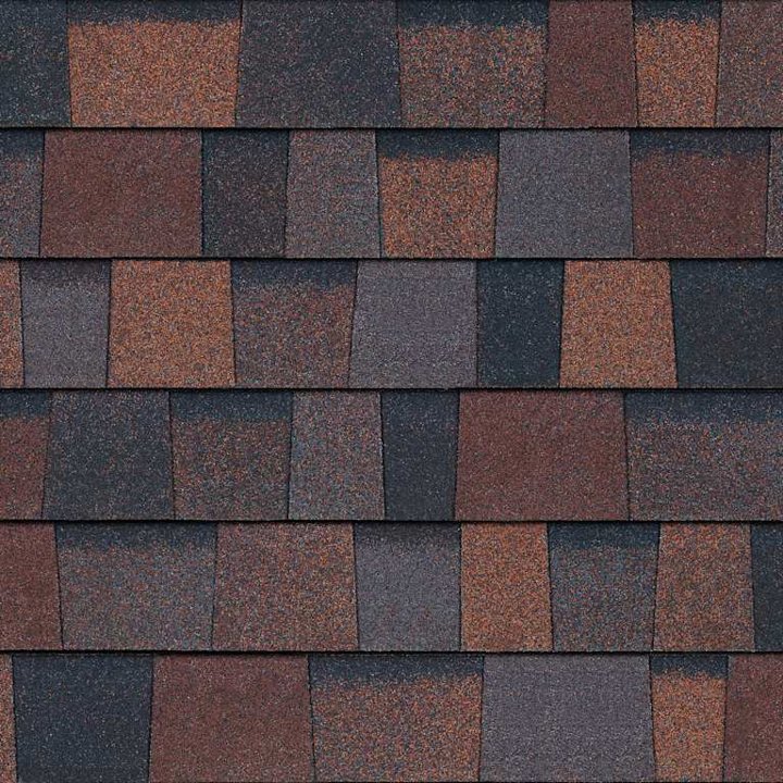Bourbon shingle swatch — Owens Corning Duration Designer