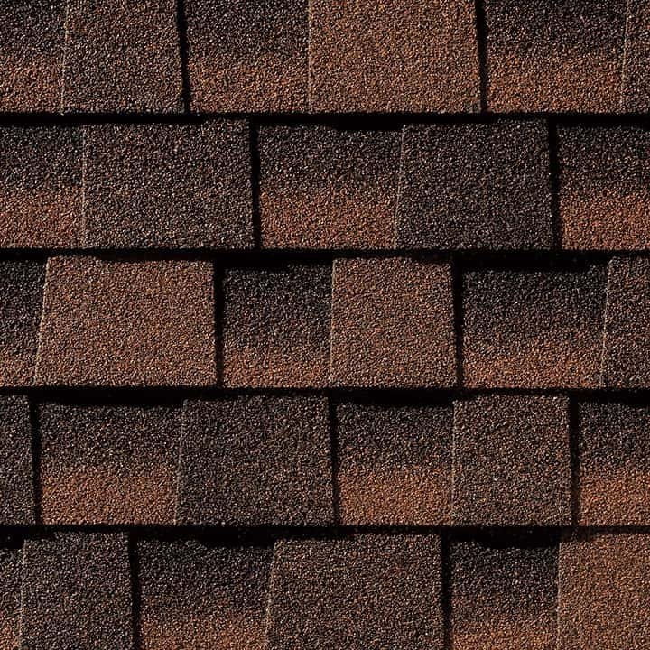 Hickory shingle swatch — GAF Timberline HDZ
